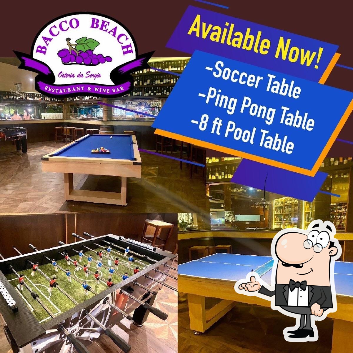 Забронируйте столик в "Bacco Beach Italian Restaurant".