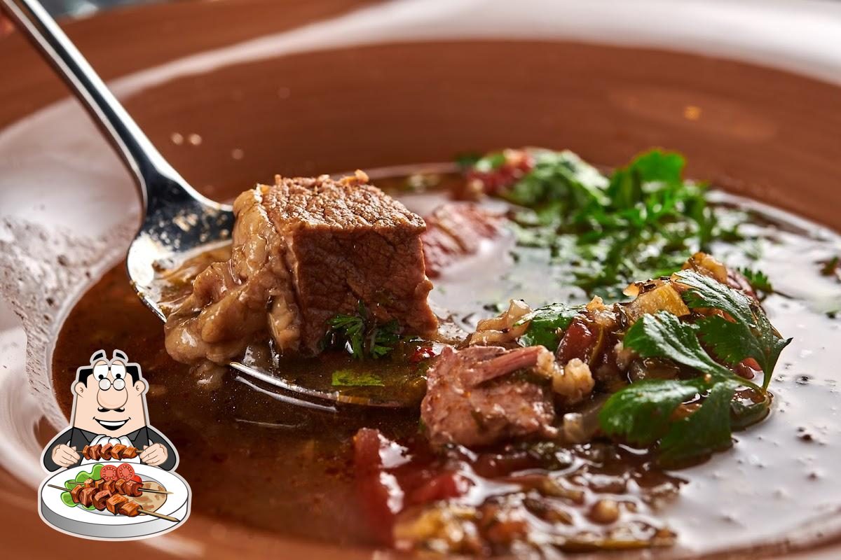 Еда в "Amber restaurant"