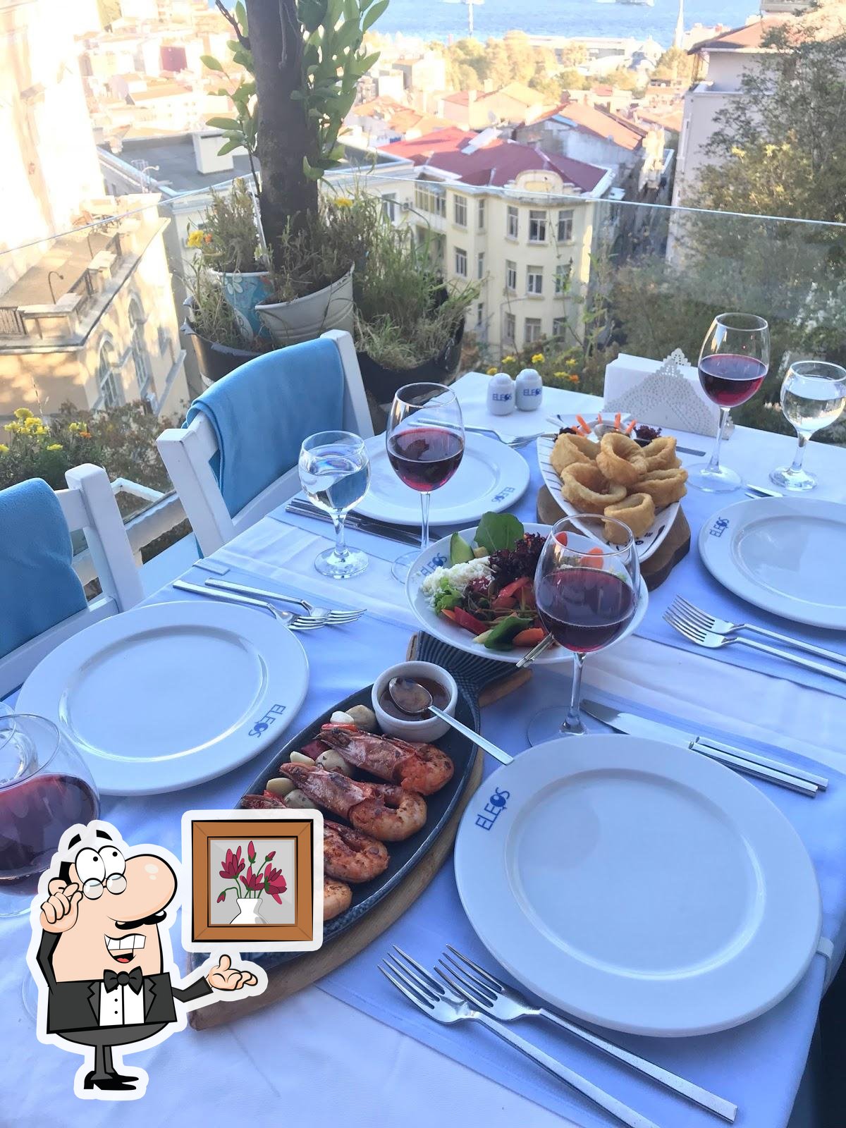Интерьер "Eleos Restaurant".