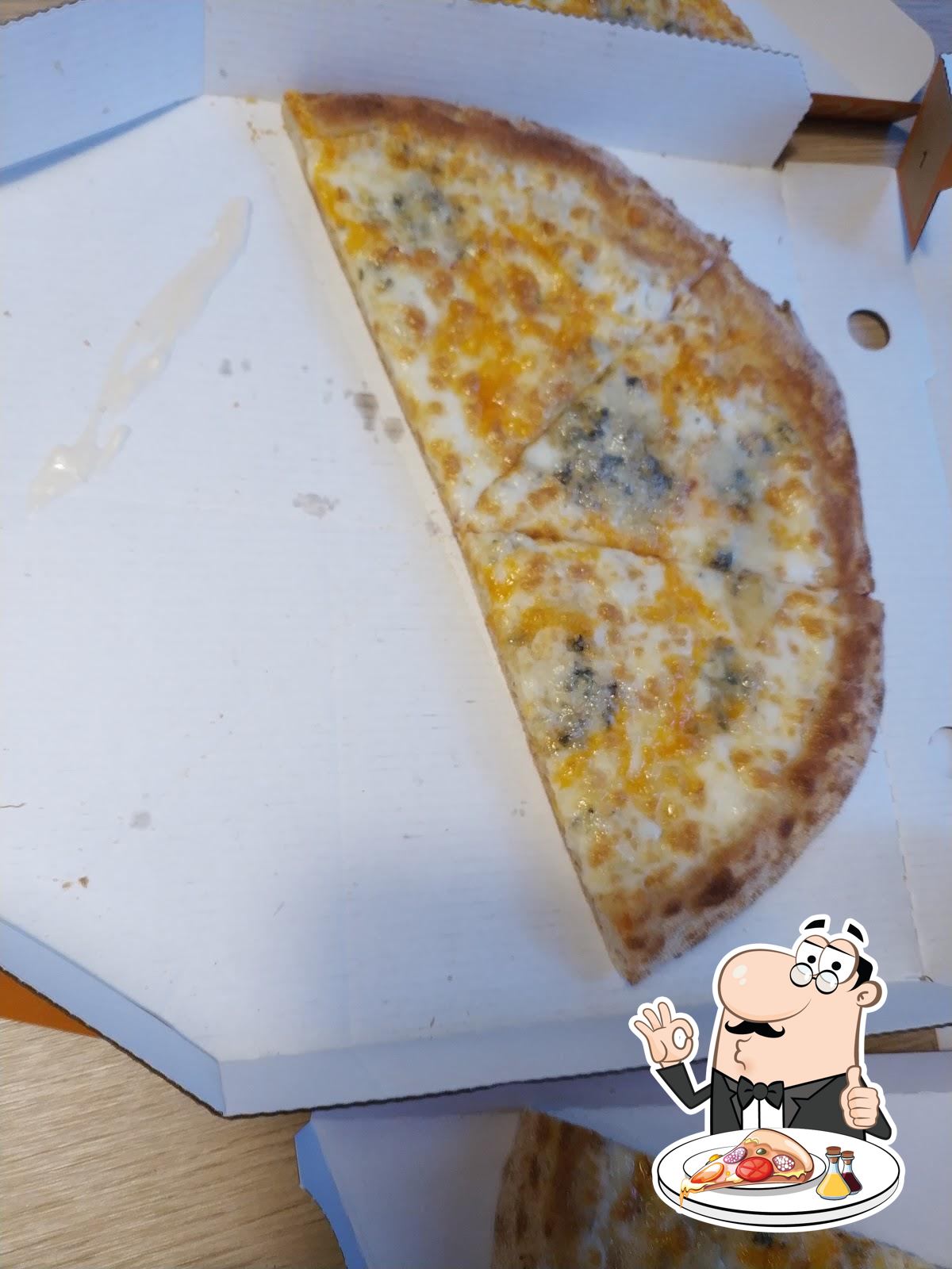 В "Додо Пицца" вы можете  отведать пиццу.