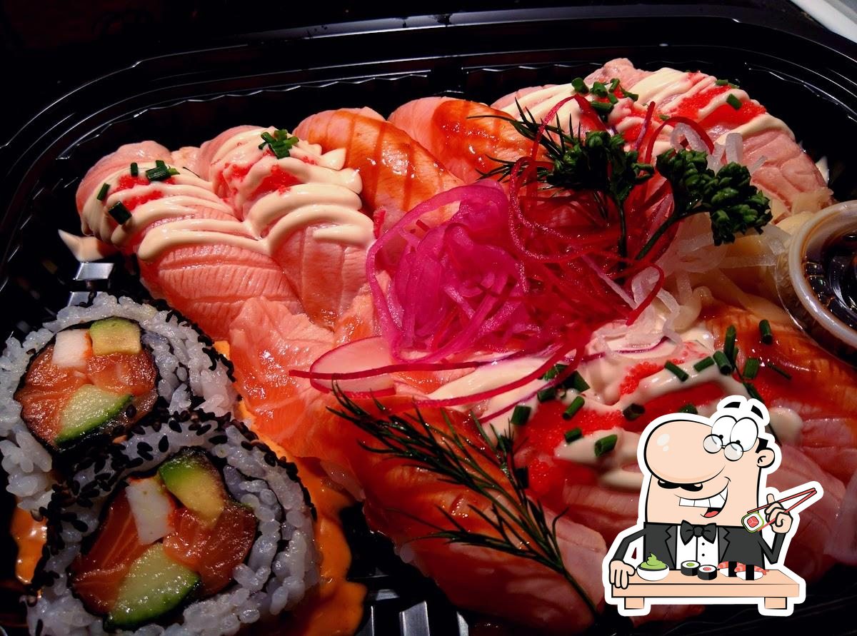 Побалуйте себя суши в "Red Ninja Sushi Bar".