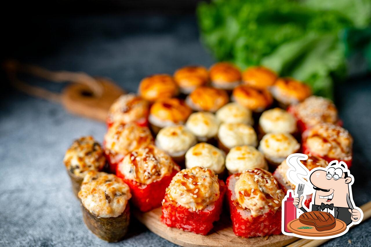 Мясные блюда подают в "Осака".