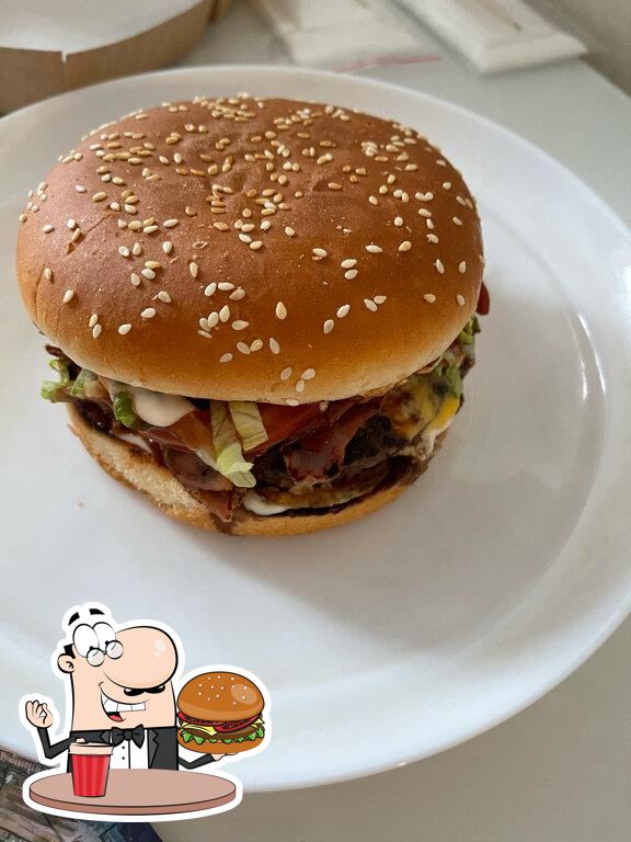 Побалуйте себя гамбургером в "Burger One".