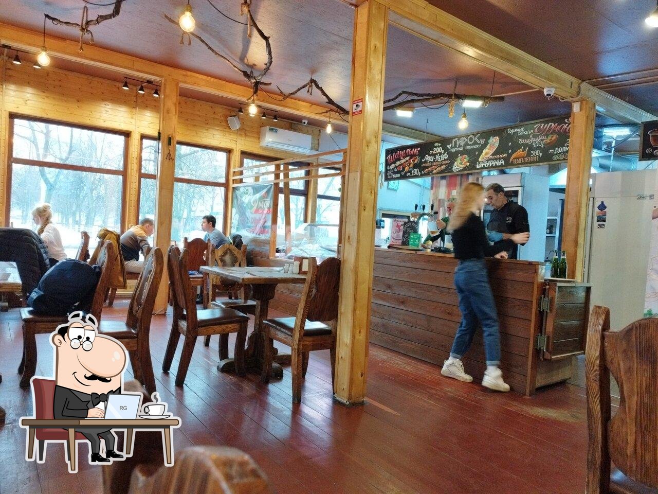 Интерьер "Кафе-Маркет".