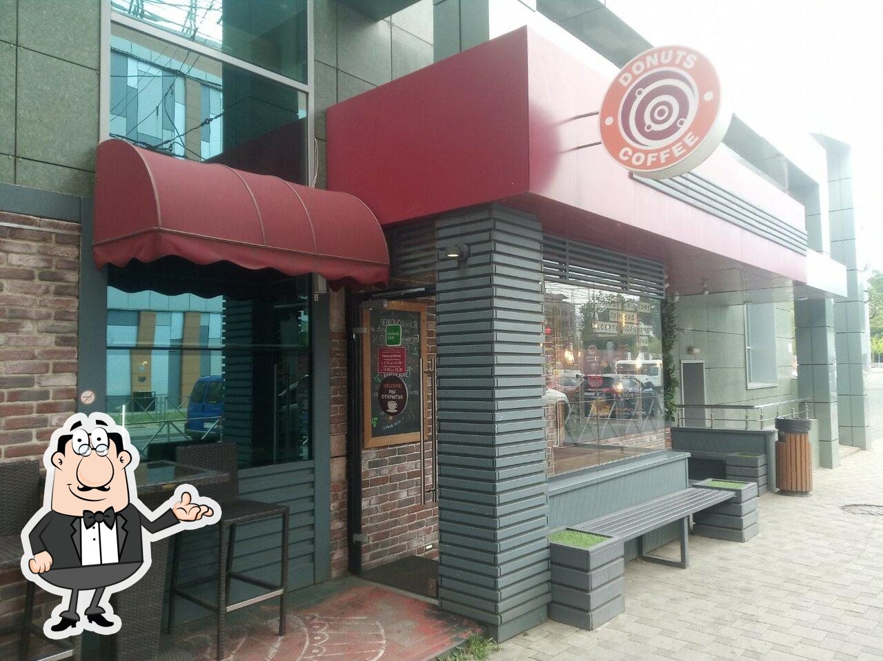 Интерьер "Donuts&coffee".
