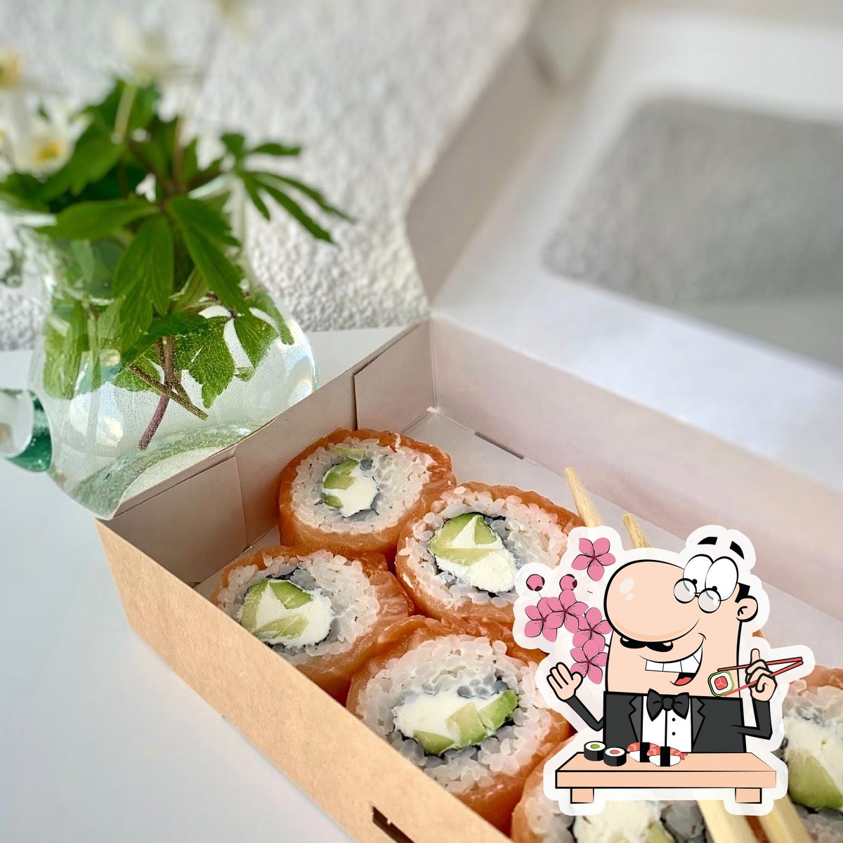 В "Доставка суши Neo Sushi (Нео Суши)" вы можете заказать суши.