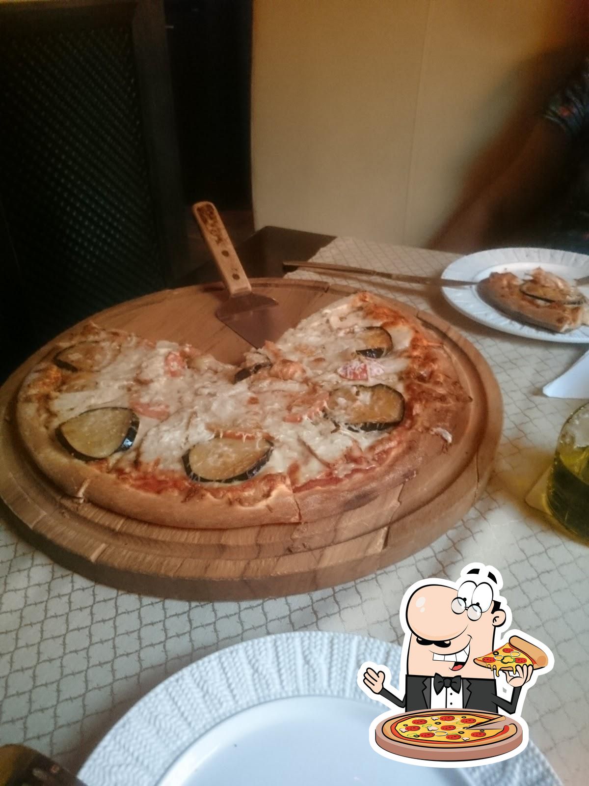 В "Пицца Рома" вы можете  отведать пиццу.