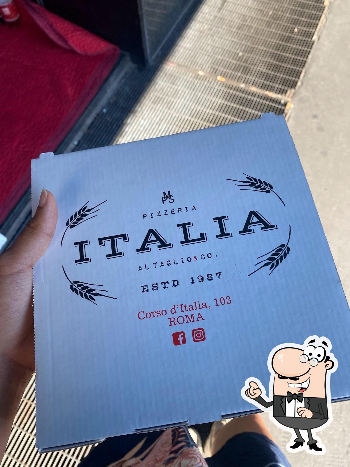 Интерьер "Pizzeria Italia dal 1987".