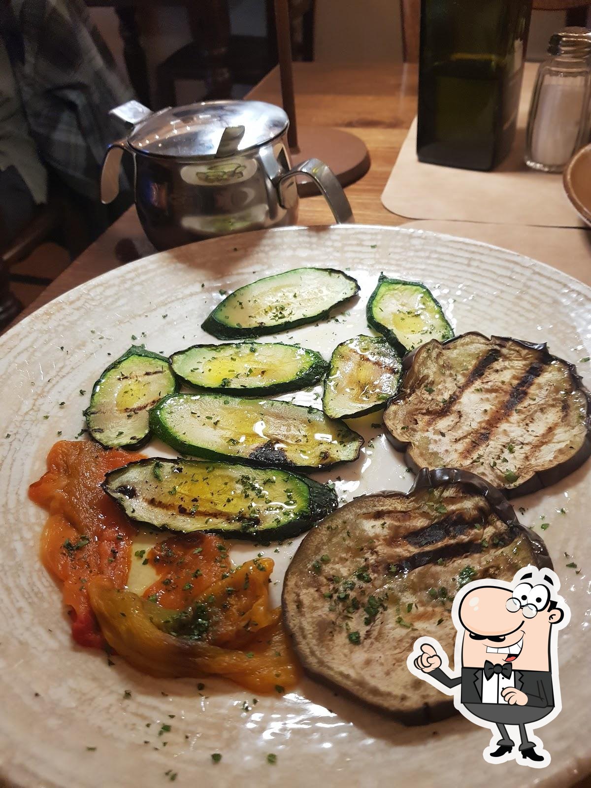 Интерьер "TRATTORIA KATTI".