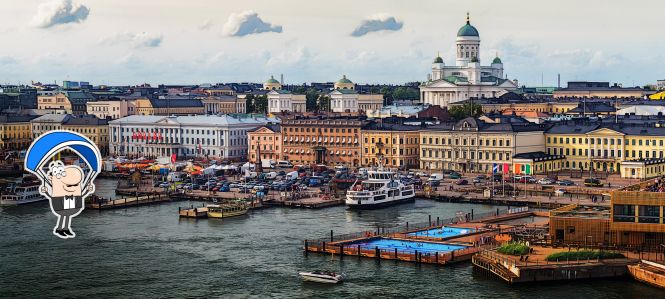 Helsinki: severe climate and food
