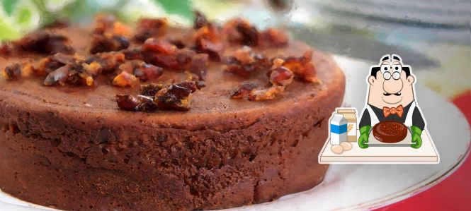 Take Sweet Delight in Al Ain Dates Cake with Walnut Topping