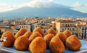 Traditional Sicilian food at the best restaurants in Catania, Italy