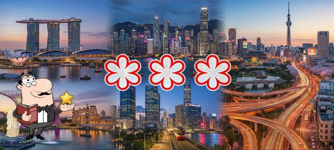 The global cities with the highest concentration of Michelin Stars: Asia