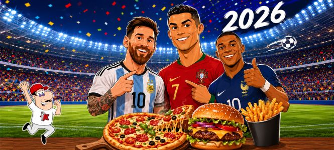 Discover the favorite meals of 6 of the biggest World Cup 2026 stars