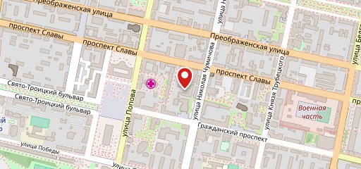 Амбер на карте