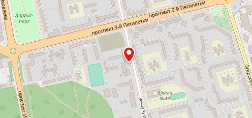 Аврора на карте