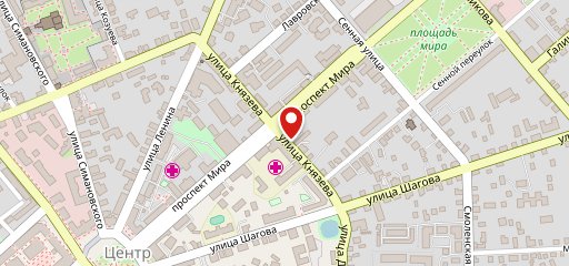 Клуб метания топоров Раскольников на карте