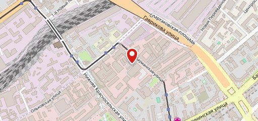 Кальянная Барвиха Lounge Бауманская на карте