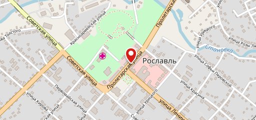 Берлога на карте