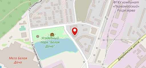 Белый сад на карте