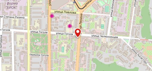 Буланже на карте