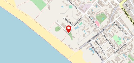 Столовая на карте