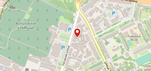 Луда на карте