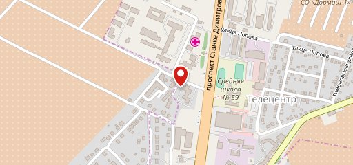 Честер на карте