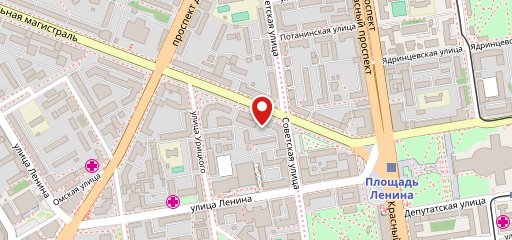 Сердце сулугули на карте