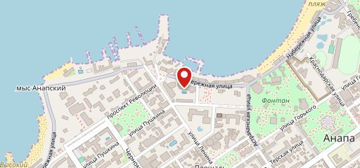 Море на карте