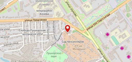 Дивный Сад на карте