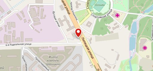 Ёрш на карте