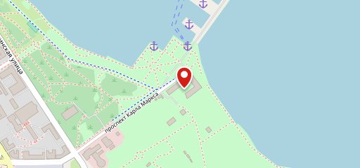 Фрегат на карте