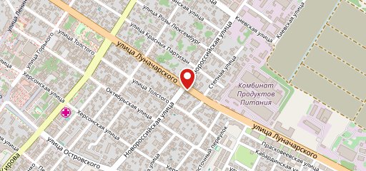 Ресторан Магадан на карте