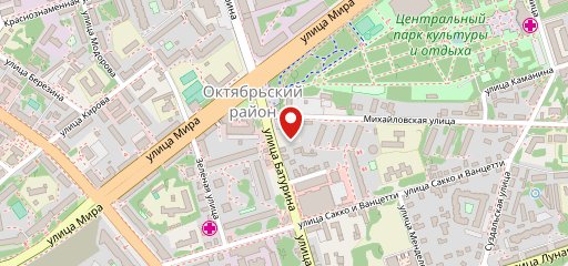 Сад на карте