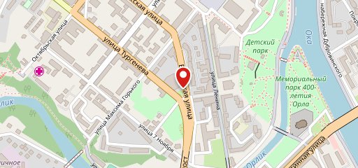 Каховка на карте