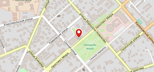 Город на карте