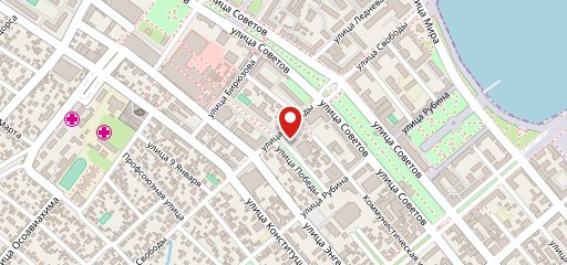 Горожане Центральные на карте