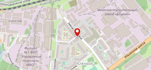 Град Южный на карте