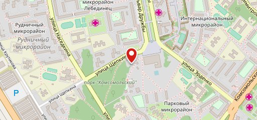 Айсберг на карте