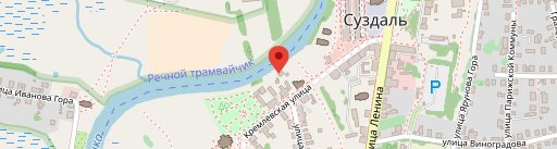 Изба Еда из печи на карте