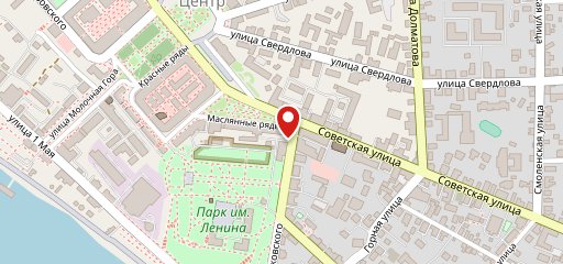 Избушка на карте