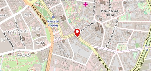 Паста на Солянке на карте