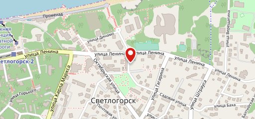 Любимое на карте