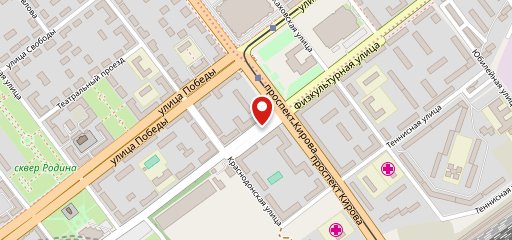 Мир пиццы на карте