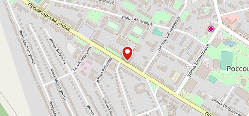 Пиццерия Тесто на карте