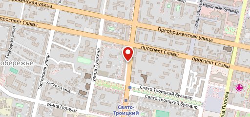 Калипсо на карте