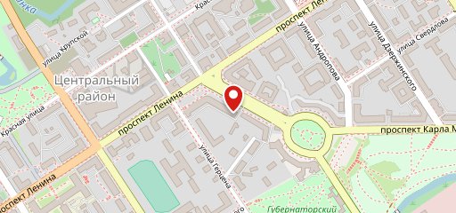 Карельская Горница на карте