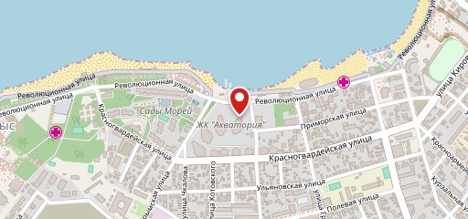 Казачий Берег на карте