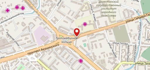 Хижина на карте